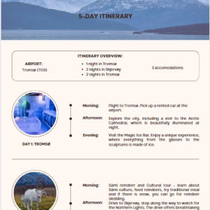 Północna Norwegia w 5 dni – gotowy plan podróży + BONUS