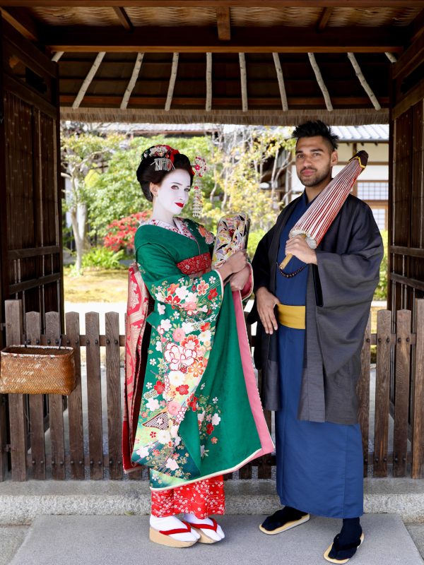 Podróże po Azji - Japonia Gejsza i Samuraj przebranie makeover